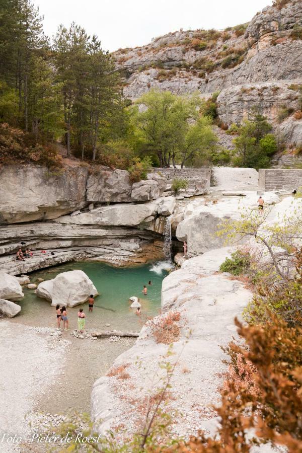 Appartement Entre Sisteron Et Gorges De La Meouge " Les Hauts De Toscane " Ribiers 외부 사진